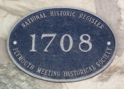 Plymouth Friends Meetinghouse Marker. Click for full size. Plymouth Friends Meetinghouse Marker image. Click for full size.