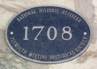 Plymouth Friends Meetinghouse Marker image. Click for full size.