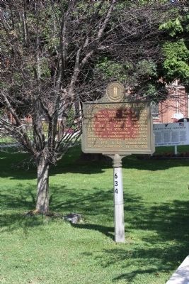 "Home of Gen. Butler" - - Historic Marker image. Click for full size.