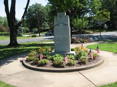 Oradell Veterans Memorial image. Click for full size.
