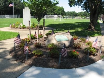 Oradell World War II Memorial. Click for full size. Oradell World War II Memorial image. Click for full size.