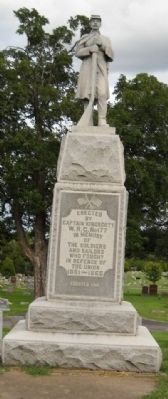 Maple Hill Cemetery Civil War Memorial image. Click for full size.