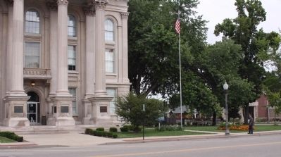 Dearborn County Courthouse. Click for full size. Dearborn County Courthouse image. Click for full size.