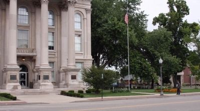 Looking North East - - Dearborn County Courthouse image. Click for full size.