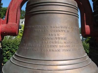 Inscription on the Bell image. Click for full size.