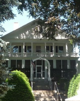 House where Farragut died. image. Click for full size.