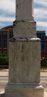 Lexington County Confederate Monument -<br>Northwest Inscription. Click for full size. Lexington County Confederate Monument -<br>Northwest Inscription image. Click for full size.