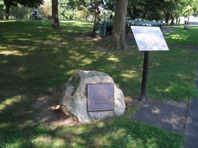 Marker at the U.S. Military Academy image. Click for full size.