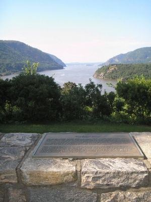 Marker on the Hudson River image. Click for full size.