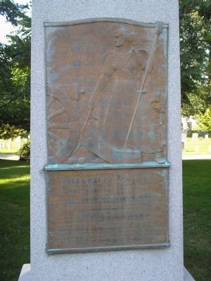 Detail of the Molly Corbin Monument. Click for full size. Detail of the Molly Corbin Monument image. Click for full size.