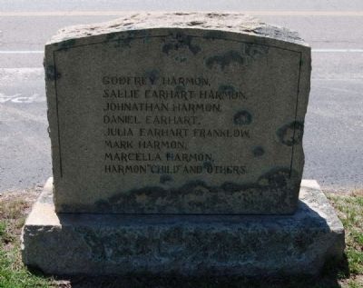 Lake Murray Burials Monument -<br>Reverse. Click for full size. Lake Murray Burials Monument -<br>Reverse image. Click for full size.