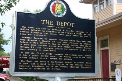 The Depot Marker. Click for full size. The Depot Marker image. Click for full size.
