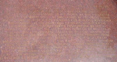 Plaque at East End - Panel 2 image. Click for full size.