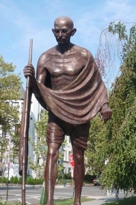 Mahatma Gandhi image. Click for full size.
