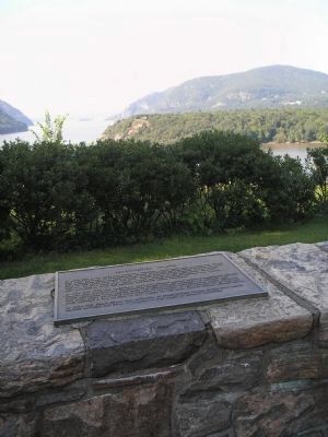 Marker on Trophy Point image. Click for full size.