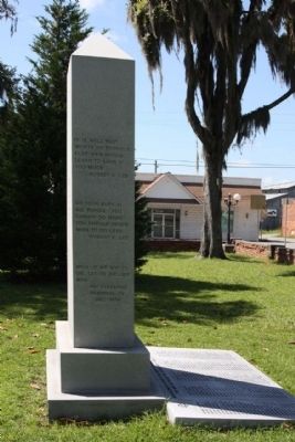 Montgomery County Confederate Monument North face image. Click for full size.