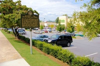 Between the Peachtree Cr. Forks Marker. Click for full size. Between the Peachtree Cr. Forks Marker image. Click for full size.