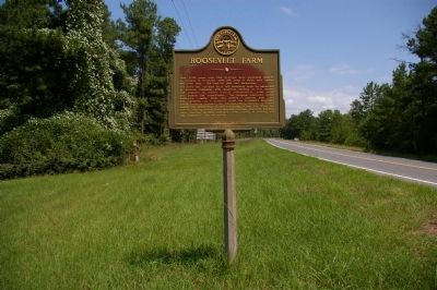 Roosevelt Farm Marker. Click for full size. Roosevelt Farm Marker image. Click for full size.