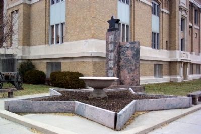 Blue Star Mothers' Veterans Memorial image. Click for full size.