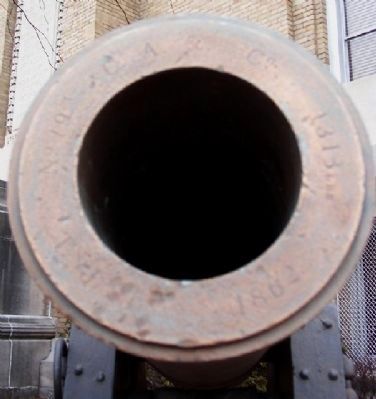 Muzzle of 24-pdr Field Howitzer Model 1841 image. Click for full size.