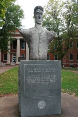 Gen. Andrew Jackson. Click for full size. Gen. Andrew Jackson image. Click for full size.
