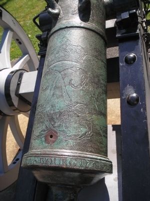 Detail on Cannon Barrel. Click for full size. Detail on Cannon Barrel image. Click for full size.