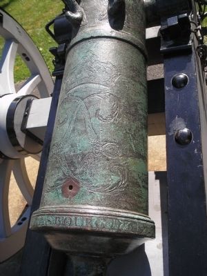 Detail on Cannon Barrel image. Click for full size.