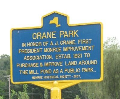Crane Park Marker image. Click for full size.