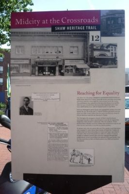 Reaching for Equality Marker image. Click for full size.