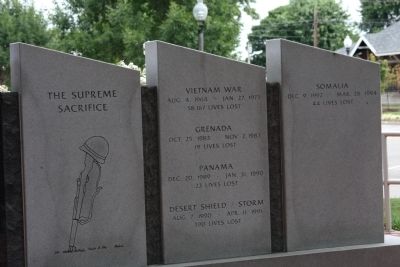 Second Right Section - - The Price of Freedom Marker image. Click for full size.