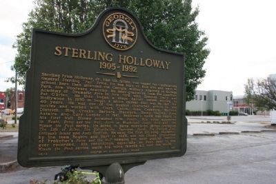 Sterling Holloway Marker & Former Homesite image. Click for full size.