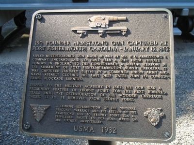 Armstrong Gun Marker. Click for full size. Armstrong Gun Marker image. Click for full size.