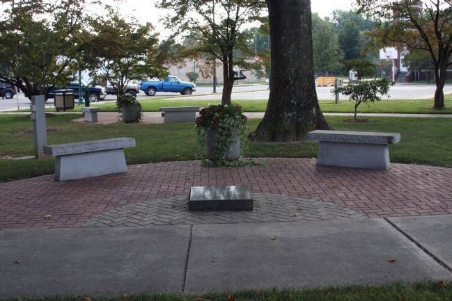 Many "Rest Areas" in "Congress Square" - Orleans, Indiana. Click for full size. Many "Rest Areas" in "Congress Square" - Orleans, Indiana image. Click for full size.