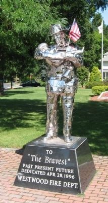Nearby Fireman Statue image. Click for full size.