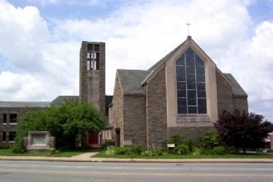 Willow Grove United Methodist Church and Marker. Click for full size. Willow Grove United Methodist Church and Marker image. Click for full size.