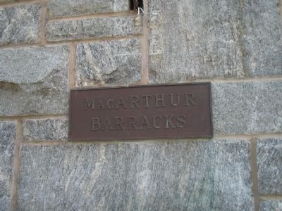 MacArthur Barracks image. Click for full size.