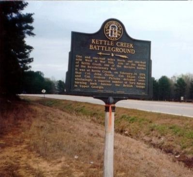 Kettle Creek Battleground image. Click for full size.