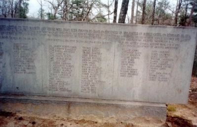 Kettle Creek Battlefield Marker </b>front right image. Click for full size.
