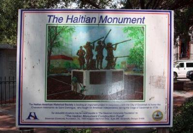 Haitian Monument Marker image. Click for full size.