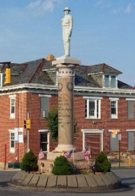 Mount Pleasant War Memorial. Click for full size. Mount Pleasant War Memorial image. Click for full size.