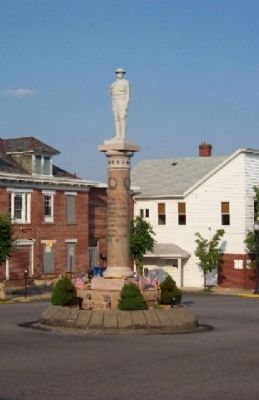 Mount Pleasant War Memorial. Click for full size. Mount Pleasant War Memorial image. Click for full size.