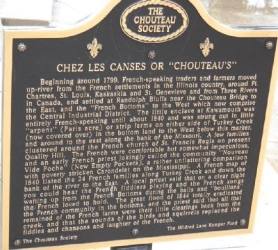 Chez Les Canses Marker image. Click for full size.