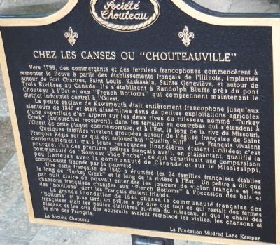 Chez Les Canses ou "Chouteauville" image. Click for full size.
