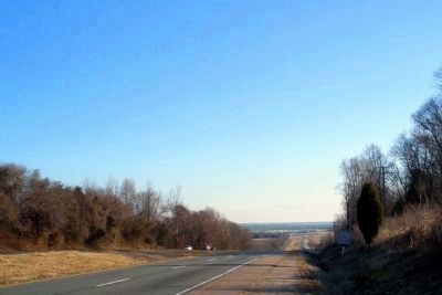 Edmund Ruffin's Grave Marker on Rte 360 (facing east).. Click for full size. Edmund Ruffin's Grave Marker on Rte 360 (facing east). image. Click for full size.