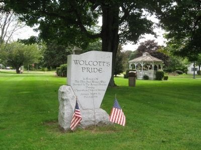 Wolcott’s Pride Marker. Click for full size. Wolcott’s Pride Marker image. Click for full size.