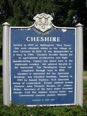 Cheshire Marker [front] image. Click for full size.