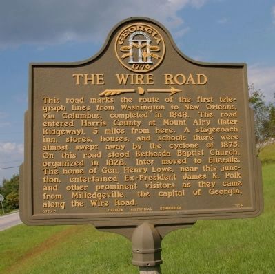 The Wire Road Marker image. Click for full size.