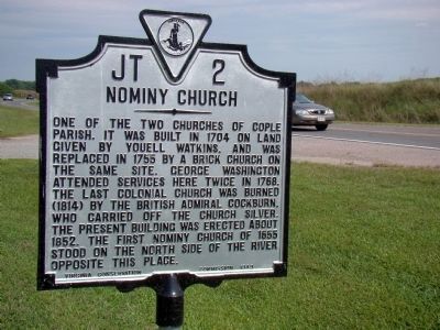 Nominy Church Marker image. Click for full size.