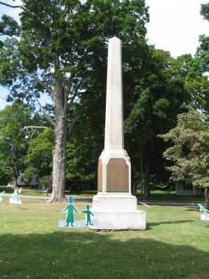 Cheshire Civil War Monument image. Click for full size.