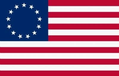 Betsy Ross Flag image. Click for full size.
